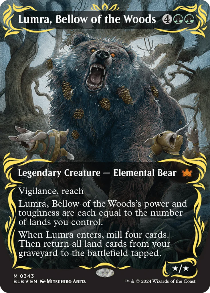 Lumra, Bellow of the Woods · Bloomburrow