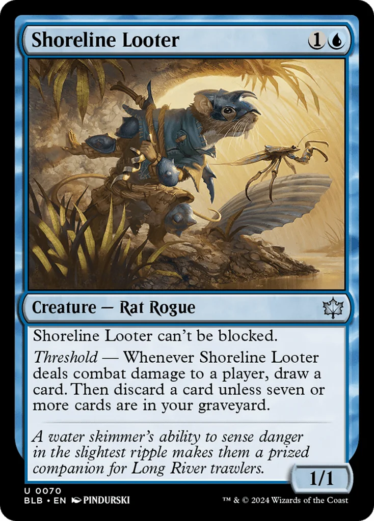 Shoreline Looter · Bloomburrow