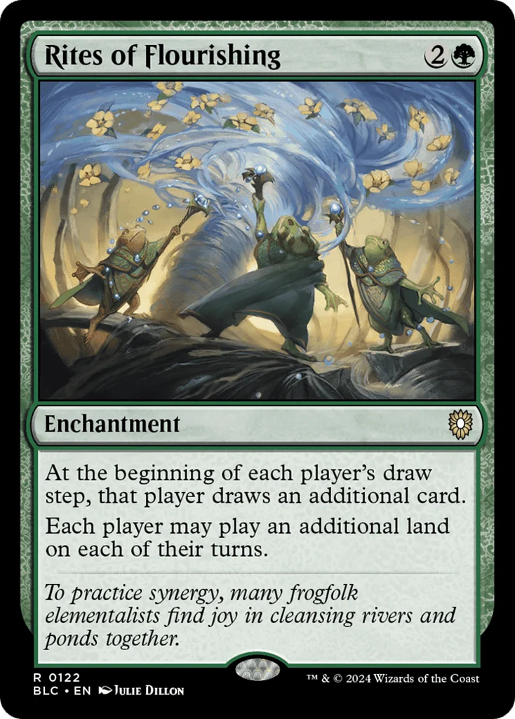 Rites of Flourishing · Bloomburrow Commander