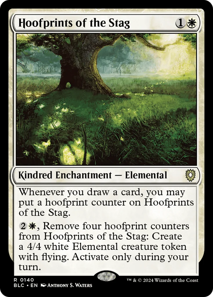 Hoofprints of the Stag · Bloomburrow Commander