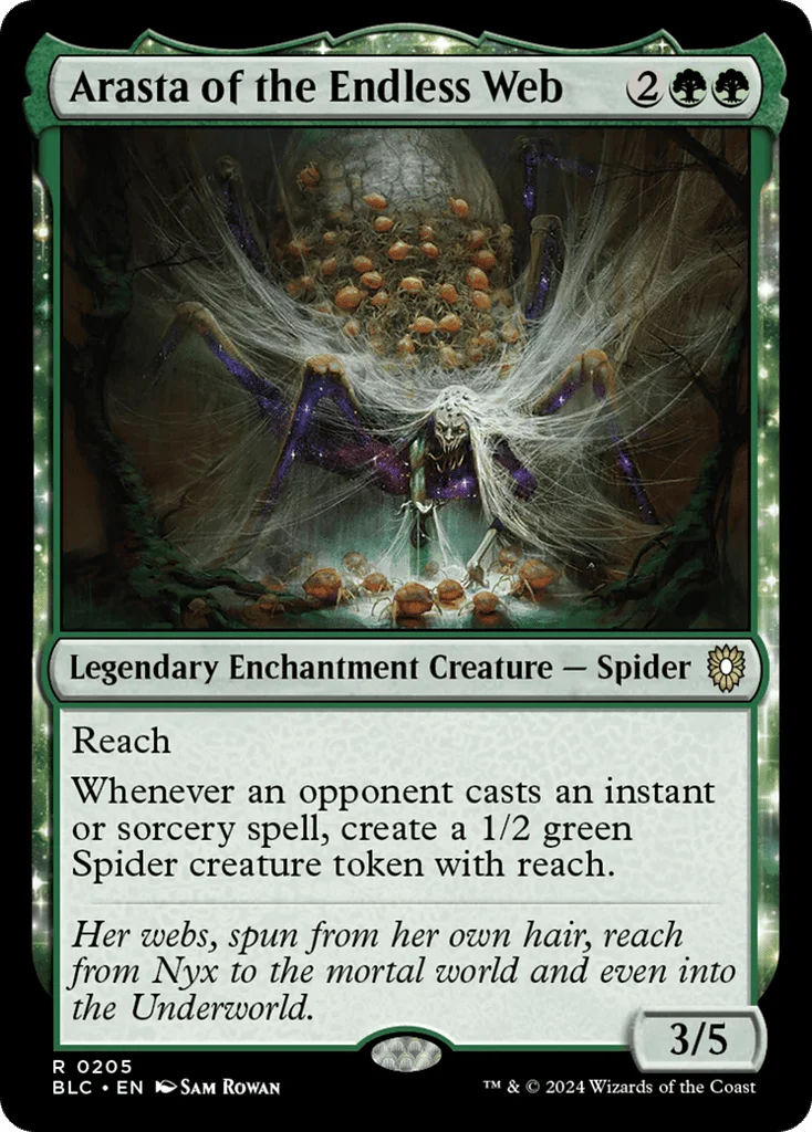 Arasta of the Endless Web · Bloomburrow Commander