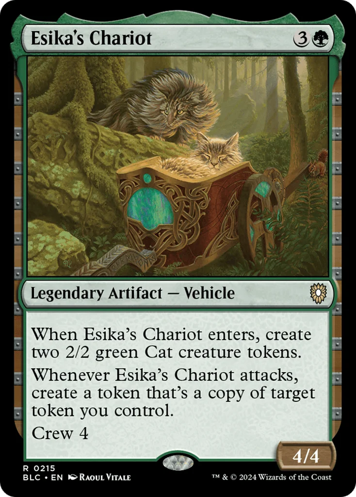Esika's Chariot · Bloomburrow Commander