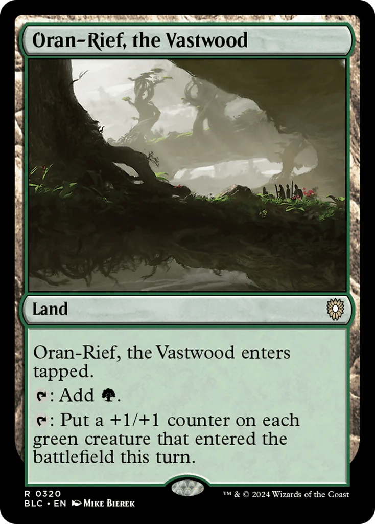 Oran-Rief, the Vastwood · Bloomburrow Commander