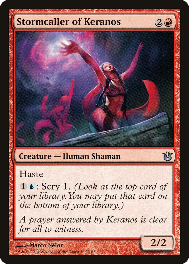 Stormcaller of Keranos · Born of the Gods