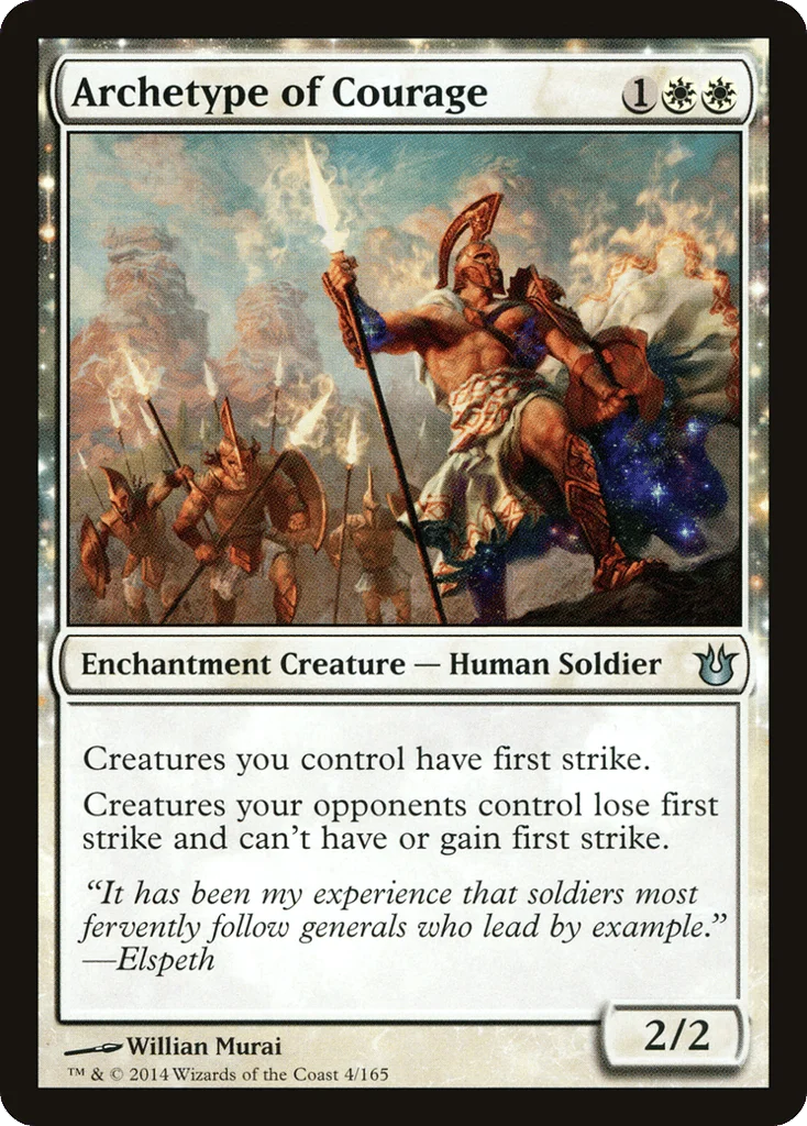 Archetype of Courage · Born of the Gods
