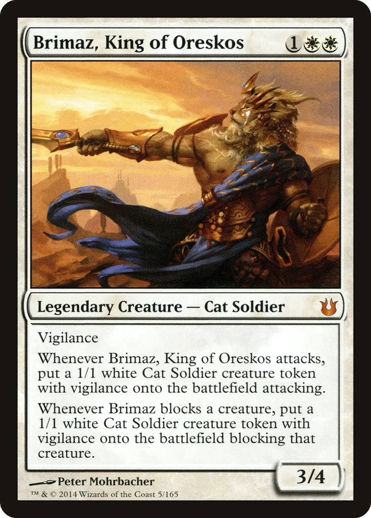 Brimaz, King of Oreskos · Born of the Gods