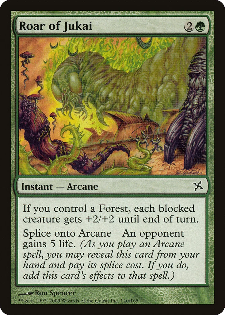 Roar of Jukai · Betrayers of Kamigawa