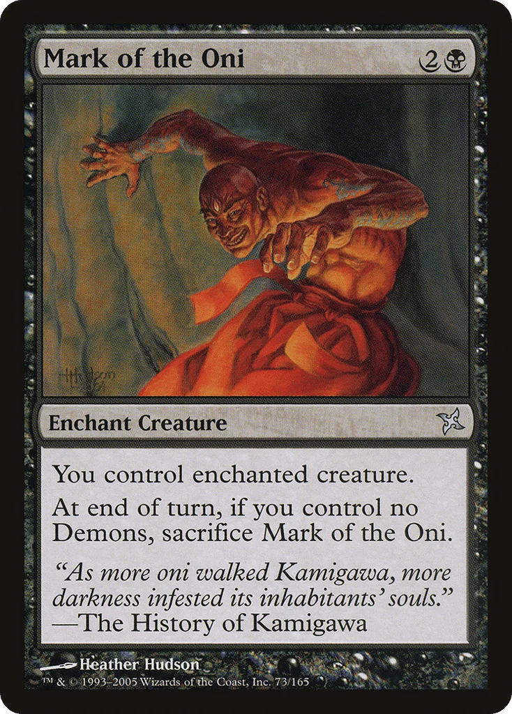 Mark of the Oni · Betrayers of Kamigawa