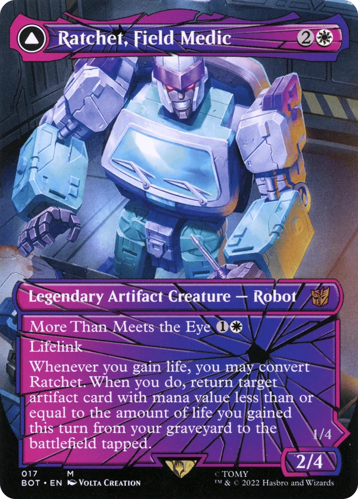 Ratchet, Field Medic // Ratchet, Rescue Racer · Transformers