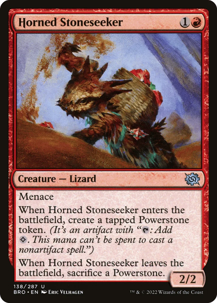Horned Stoneseeker · The Brothers' War