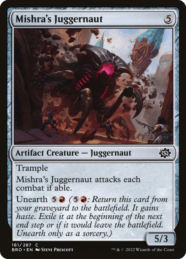 Mishra's Juggernaut · The Brothers' War