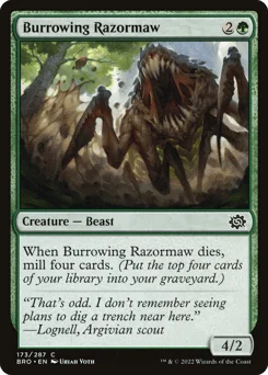 Burrowing Razormaw