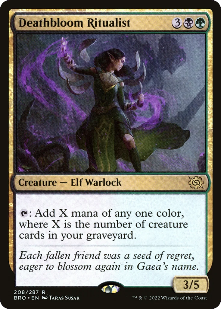 Deathbloom Ritualist · The Brothers' War