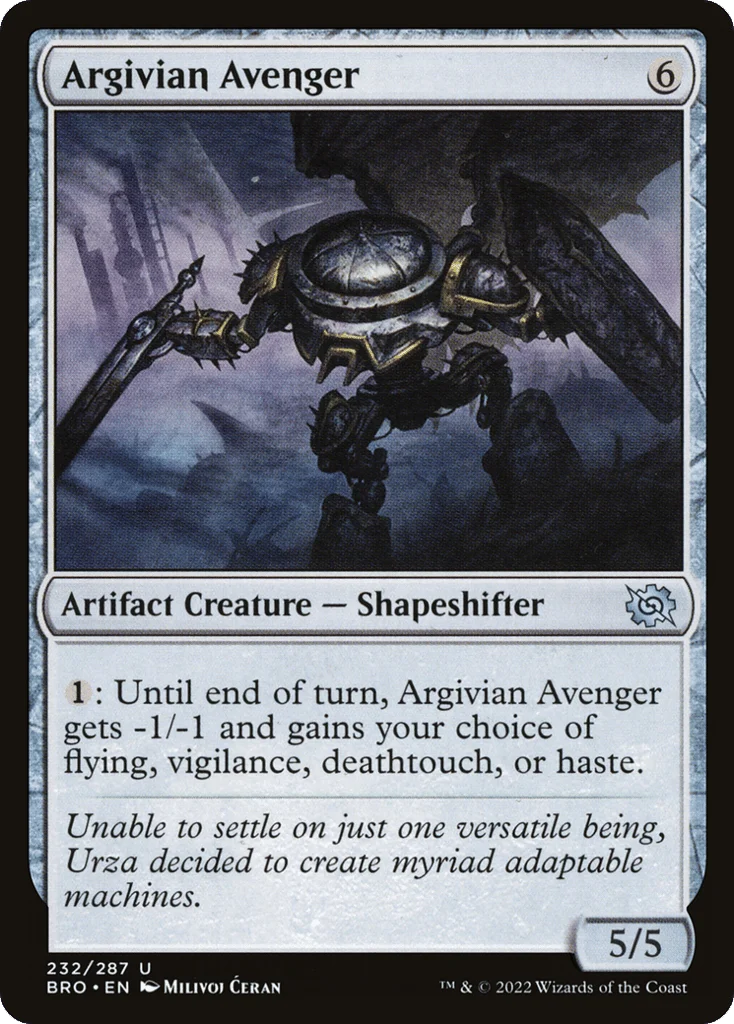 Argivian Avenger · The Brothers' War