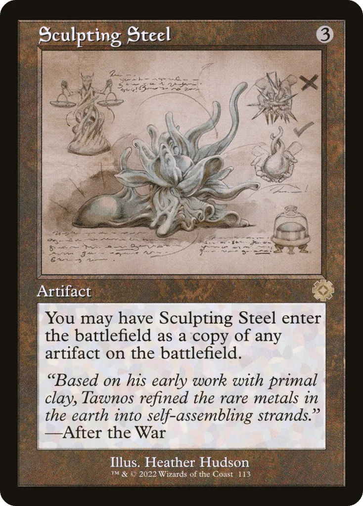 Sculpting Steel · The Brothers' War Retro Artifacts