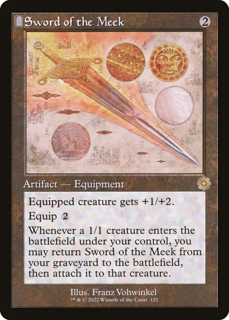 Sword of the Meek · The Brothers' War Retro Artifacts