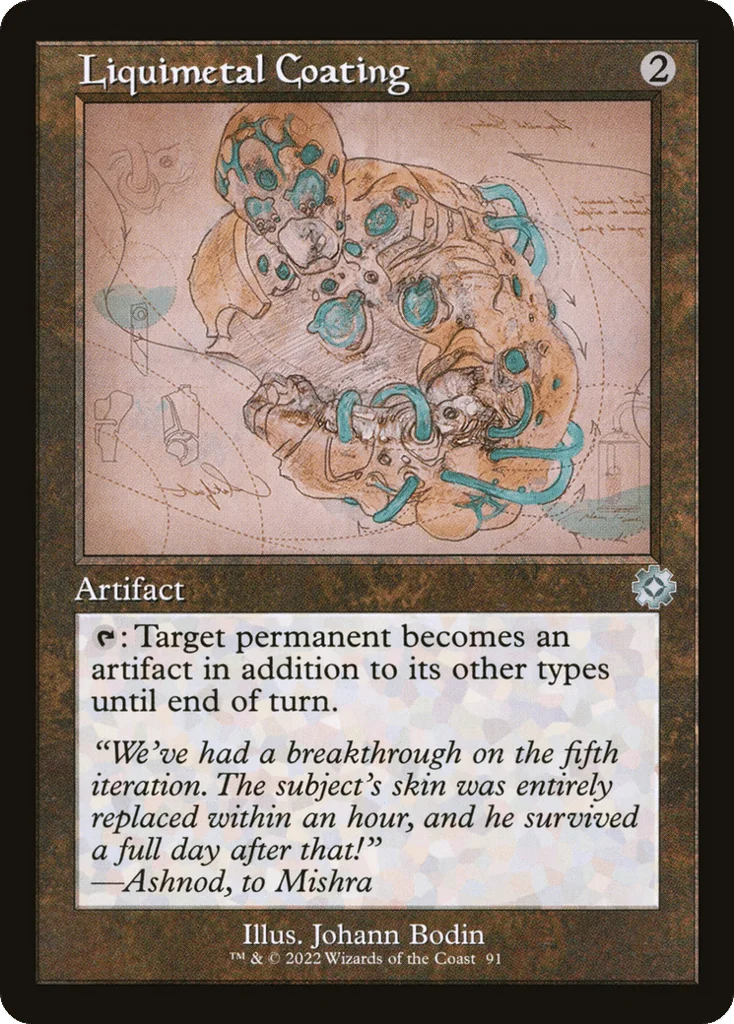 Liquimetal Coating · The Brothers' War Retro Artifacts