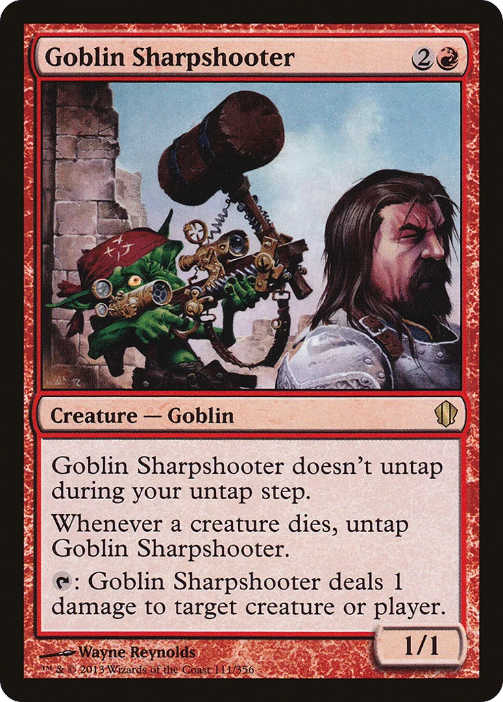 Goblin Sharpshooter · Commander 2013