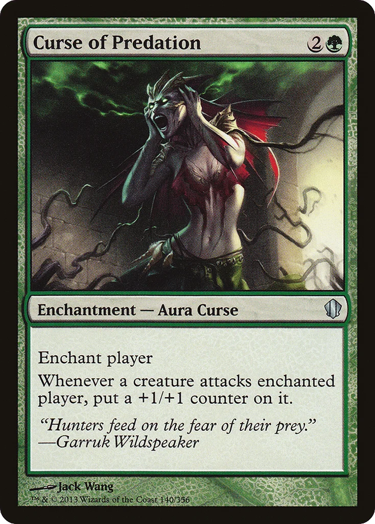 Curse of Predation · Commander 2013