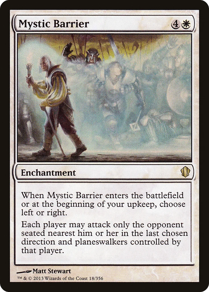 Mystic Barrier · Commander 2013