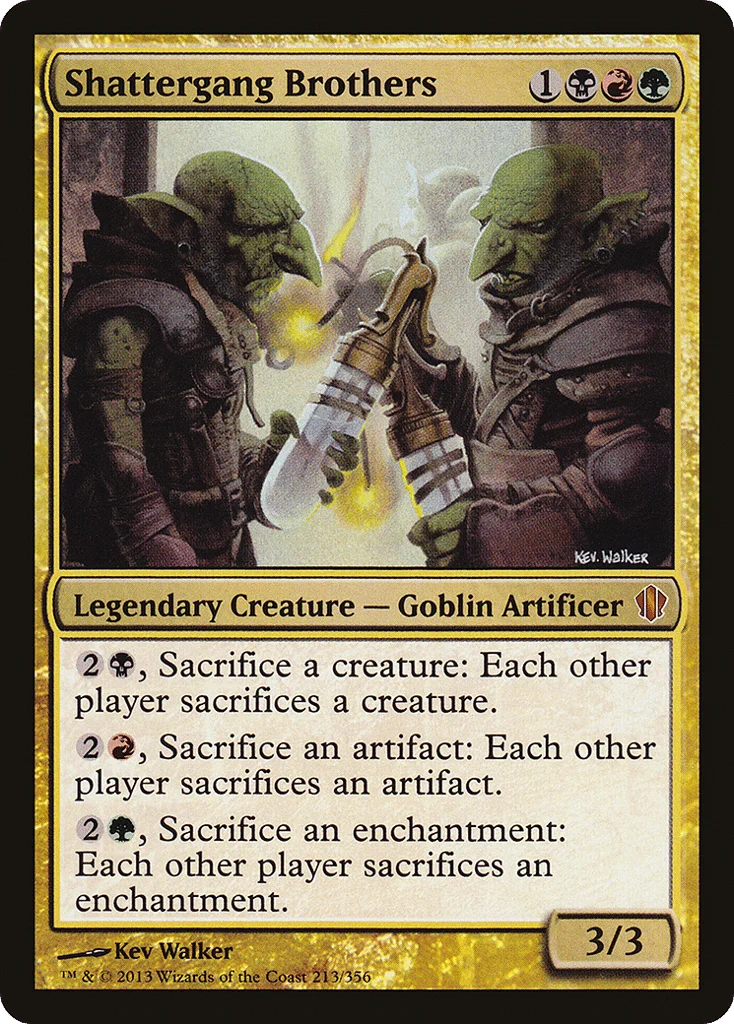 Shattergang Brothers · Commander 2013