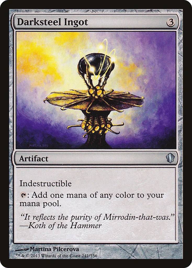 Darksteel Ingot · Commander 2013