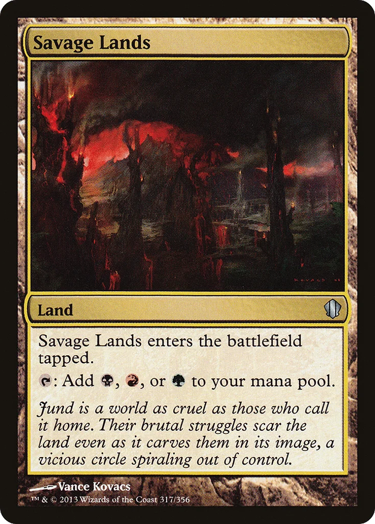Savage Lands · Commander 2013
