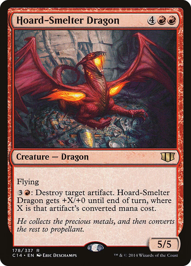 Hoard-Smelter Dragon · Commander 2014