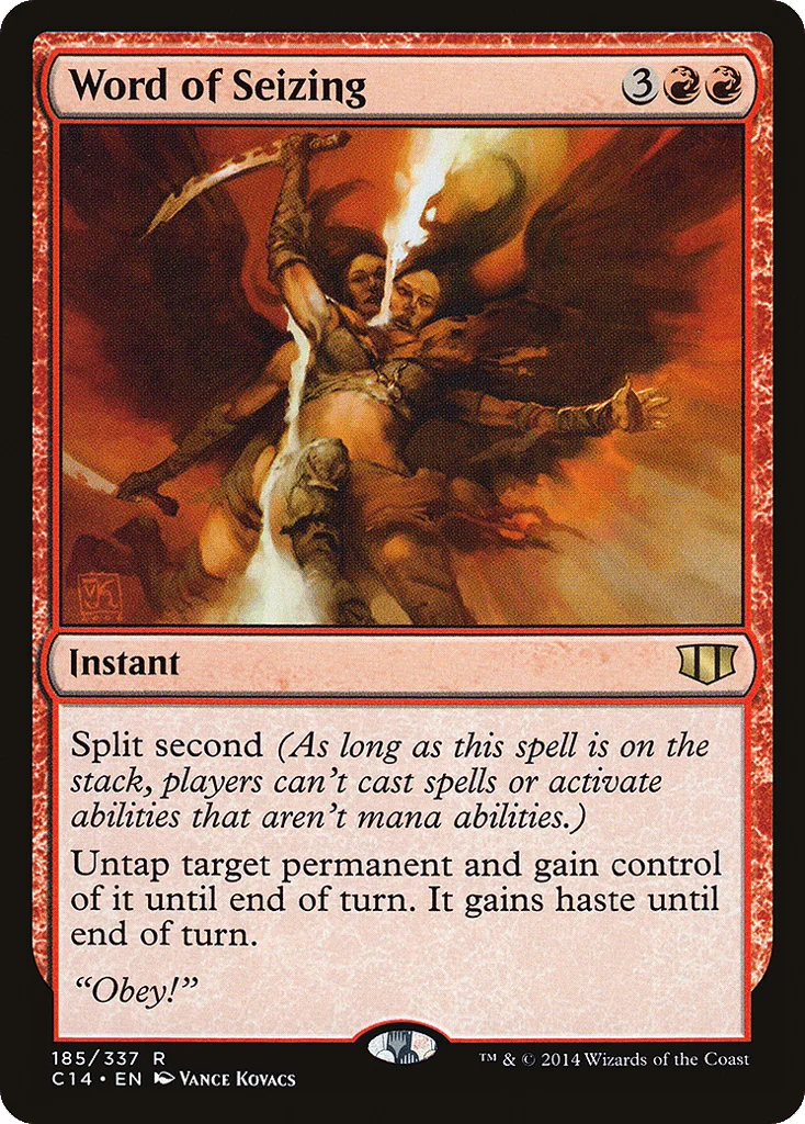 Word of Seizing · Commander 2014