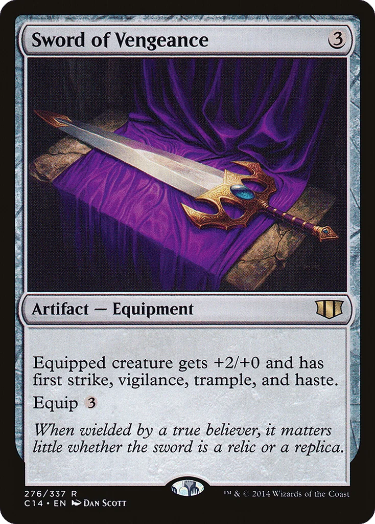 Sword of Vengeance · Commander 2014