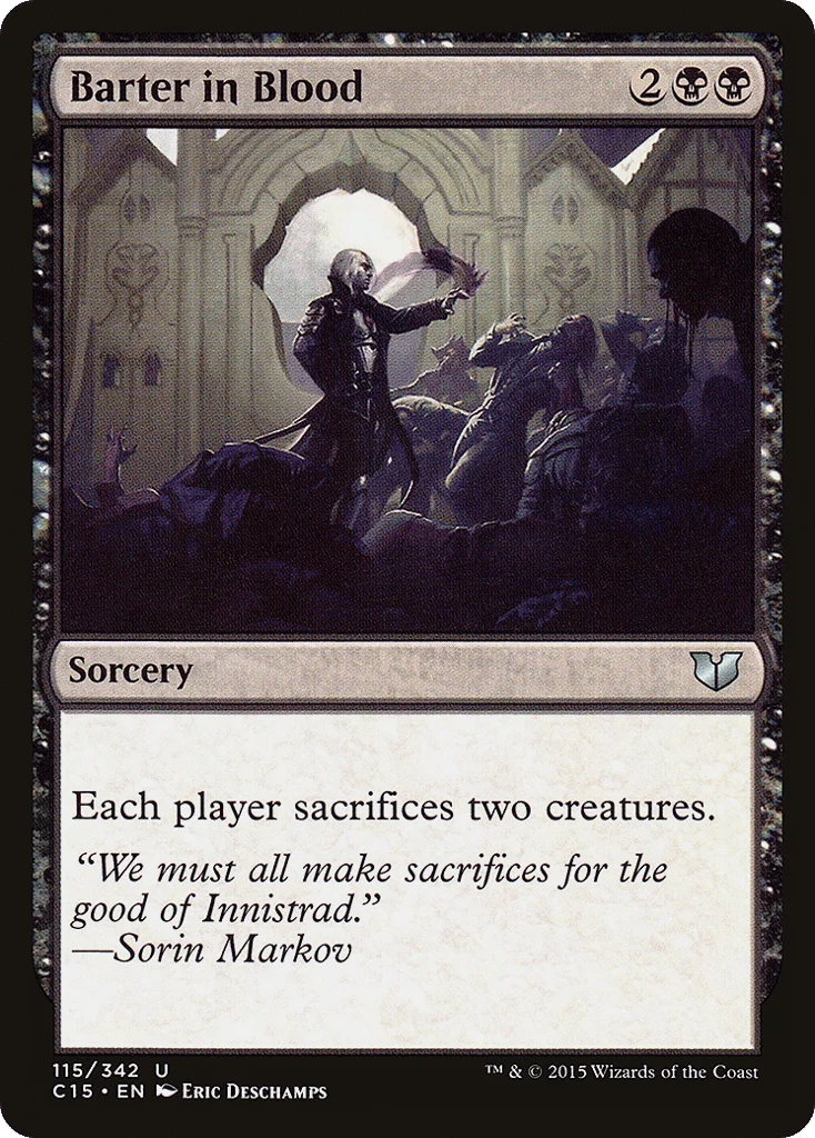 Barter in Blood · Commander 2015