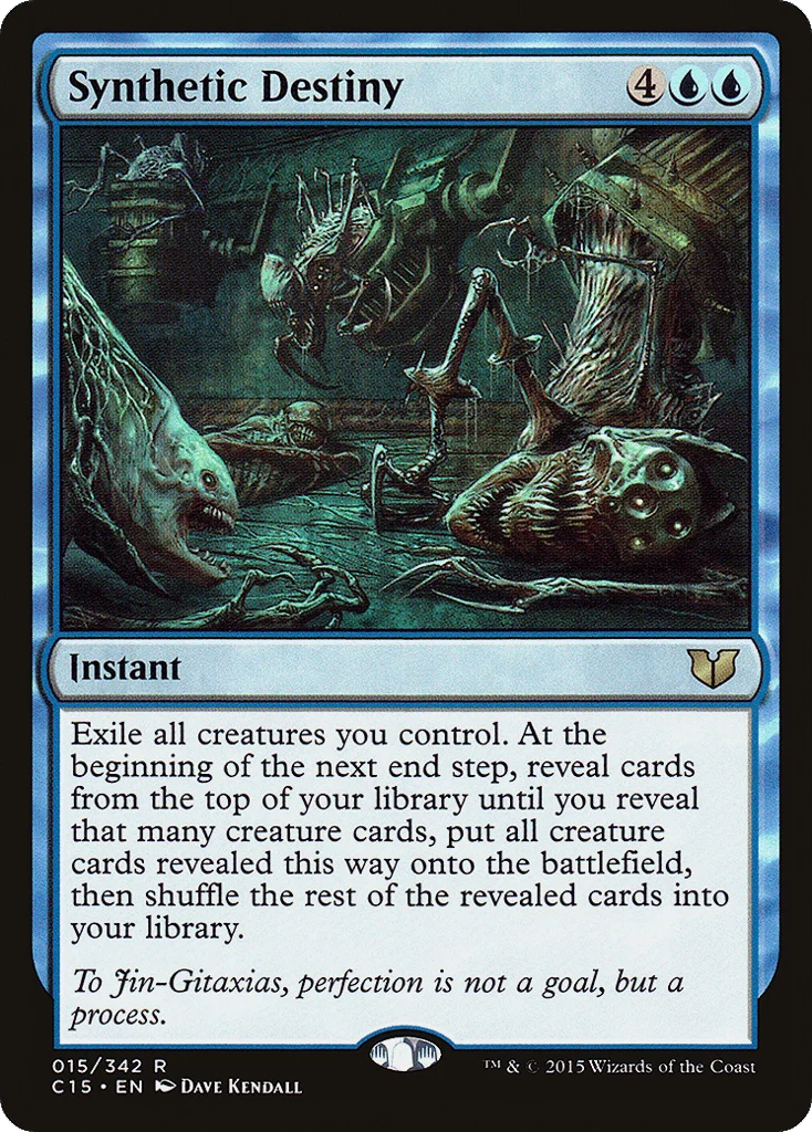 Synthetic Destiny · Commander 2015