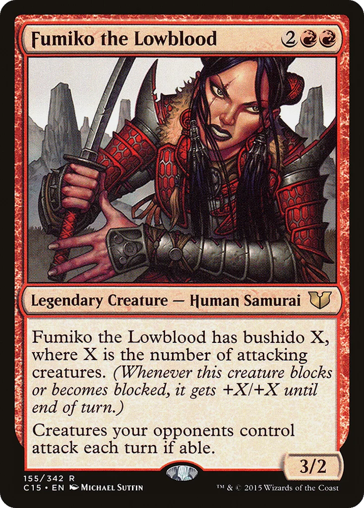 Fumiko the Lowblood · Commander 2015