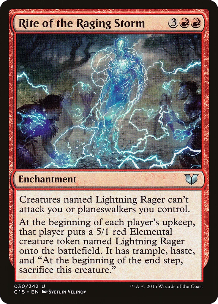Rite of the Raging Storm · Commander 2015