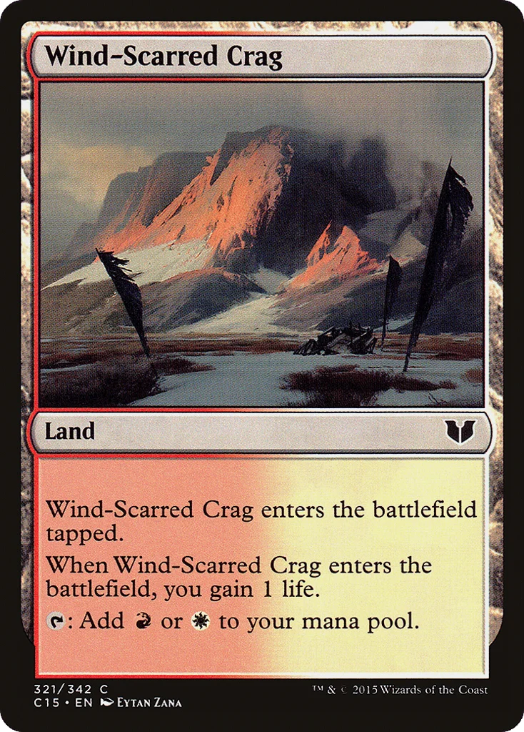 Wind-Scarred Crag · Commander 2015