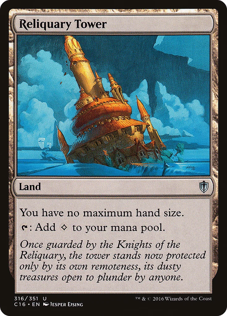 Reliquary Tower · Commander 2016
