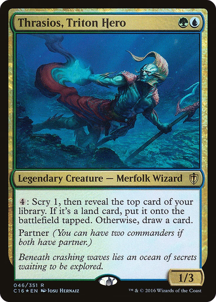Thrasios, Triton Hero · Commander 2016