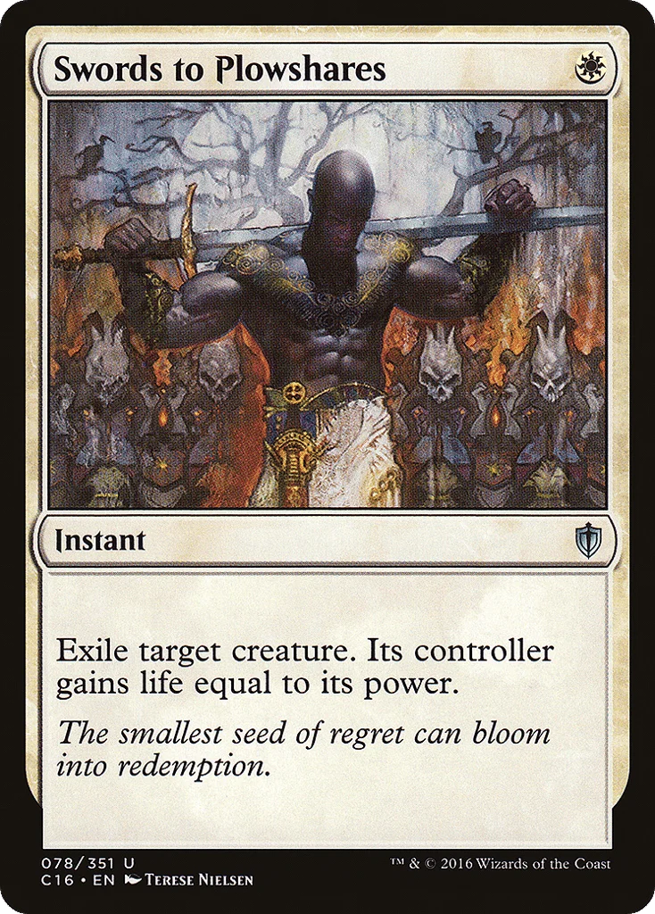 Swords to Plowshares · Commander 2016