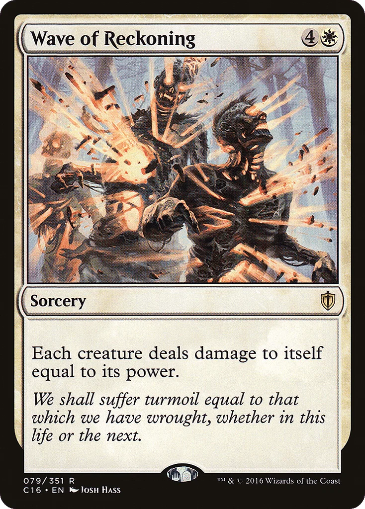 Wave of Reckoning · Commander 2016