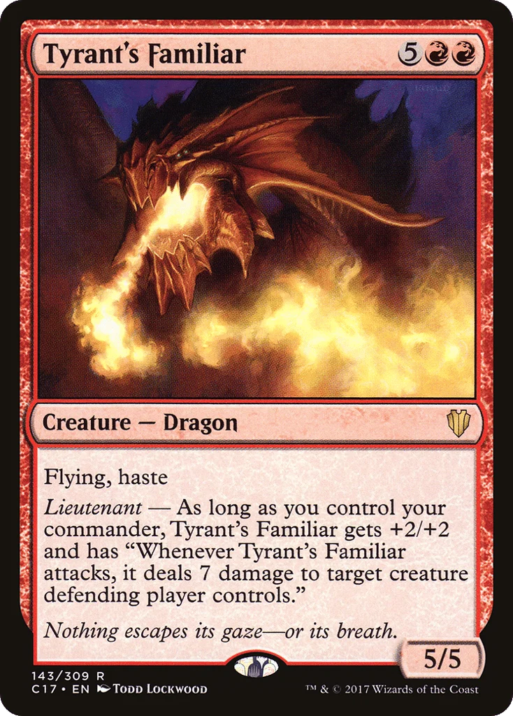 Tyrant's Familiar · Commander 2017