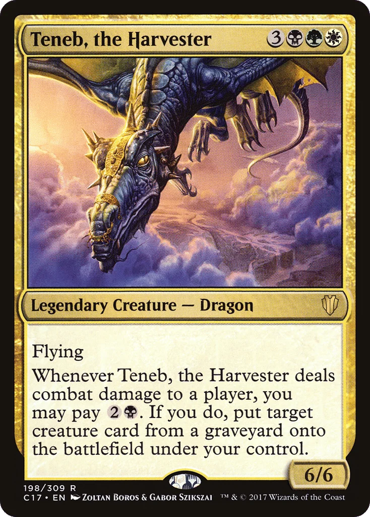 Teneb, the Harvester · Commander 2017