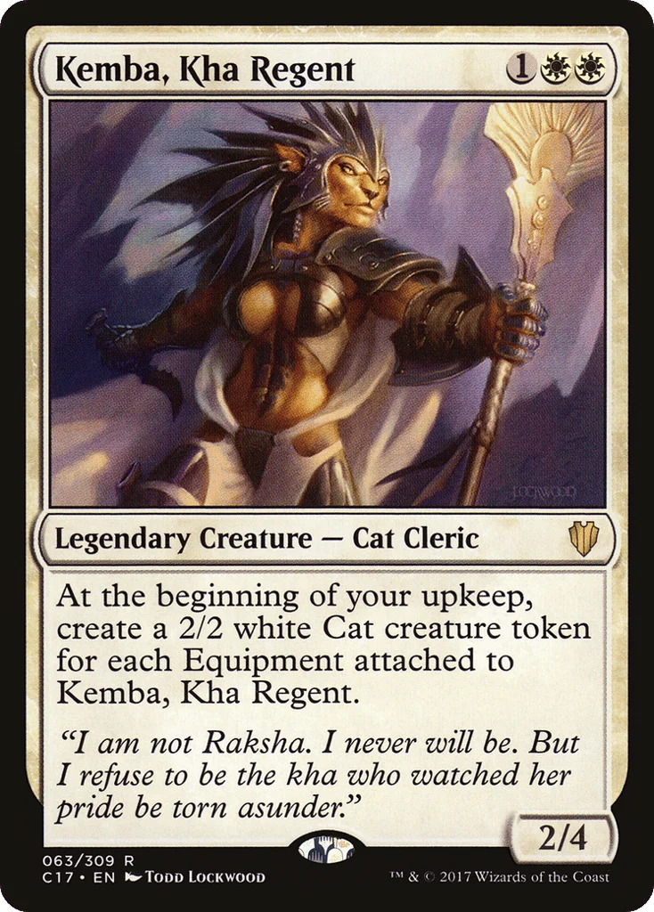 Kemba, Kha Regent · Commander 2017
