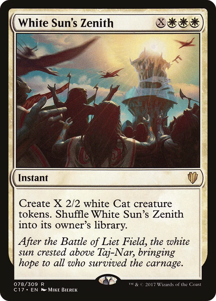 White Sun's Zenith · Commander 2017