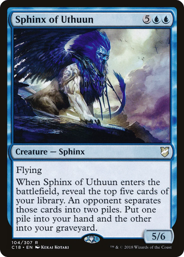 Sphinx of Uthuun · Commander 2018