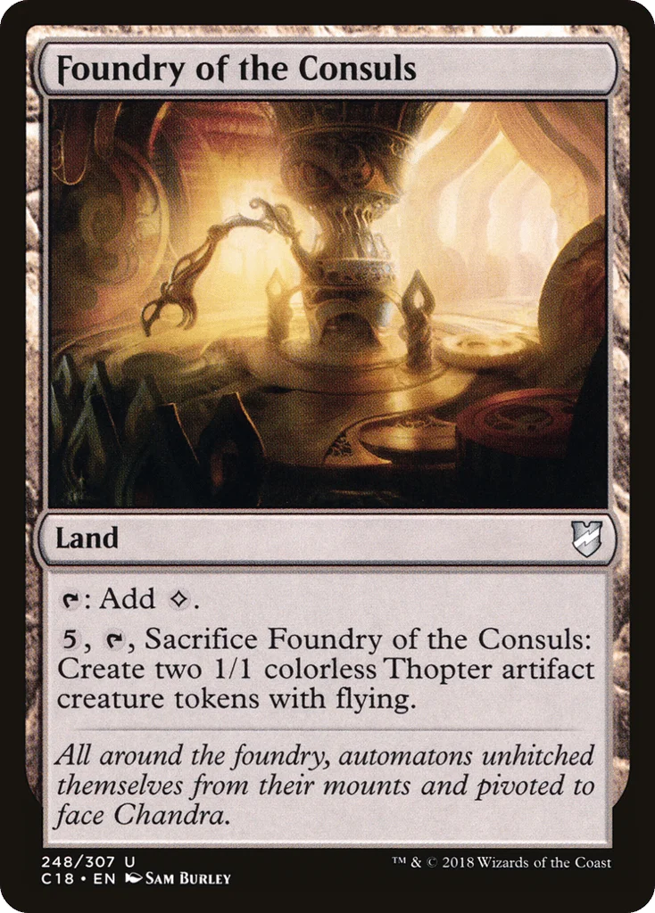 Foundry of the Consuls · Commander 2018