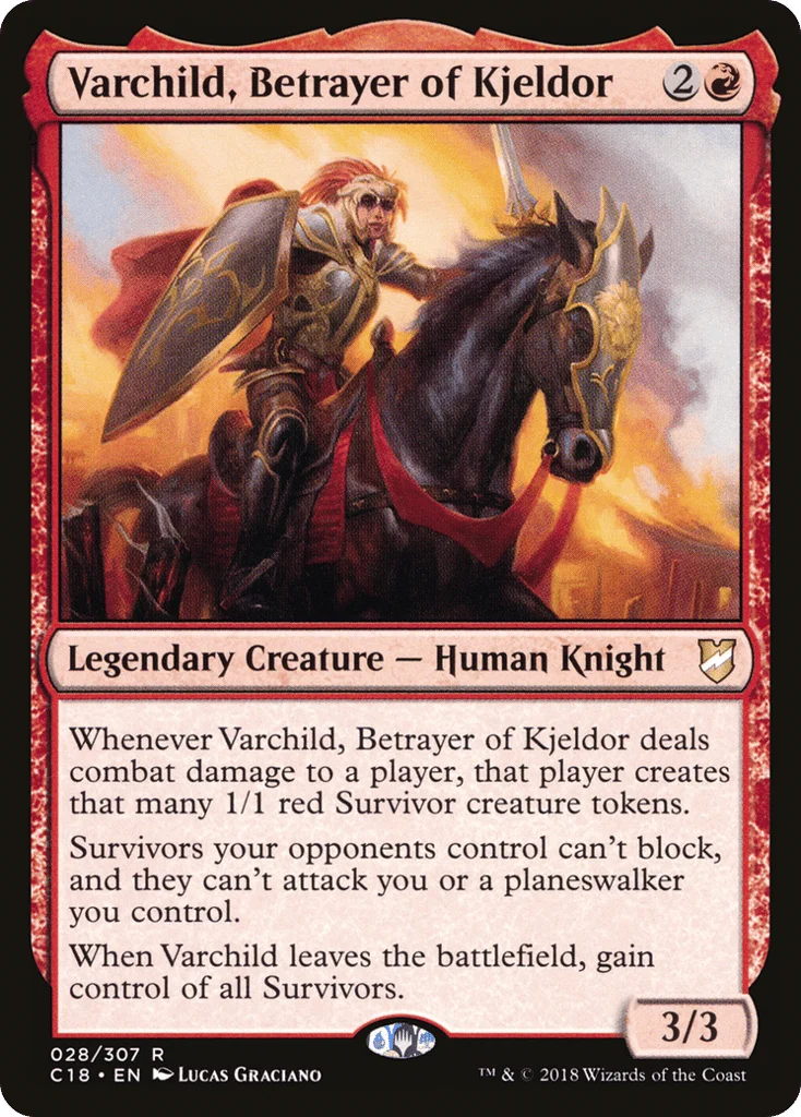 Varchild, Betrayer of Kjeldor · Commander 2018
