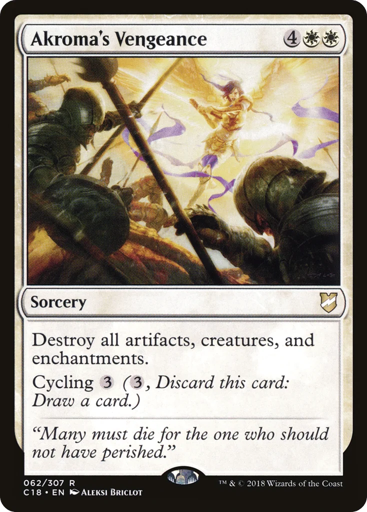 Akroma's Vengeance · Commander 2018