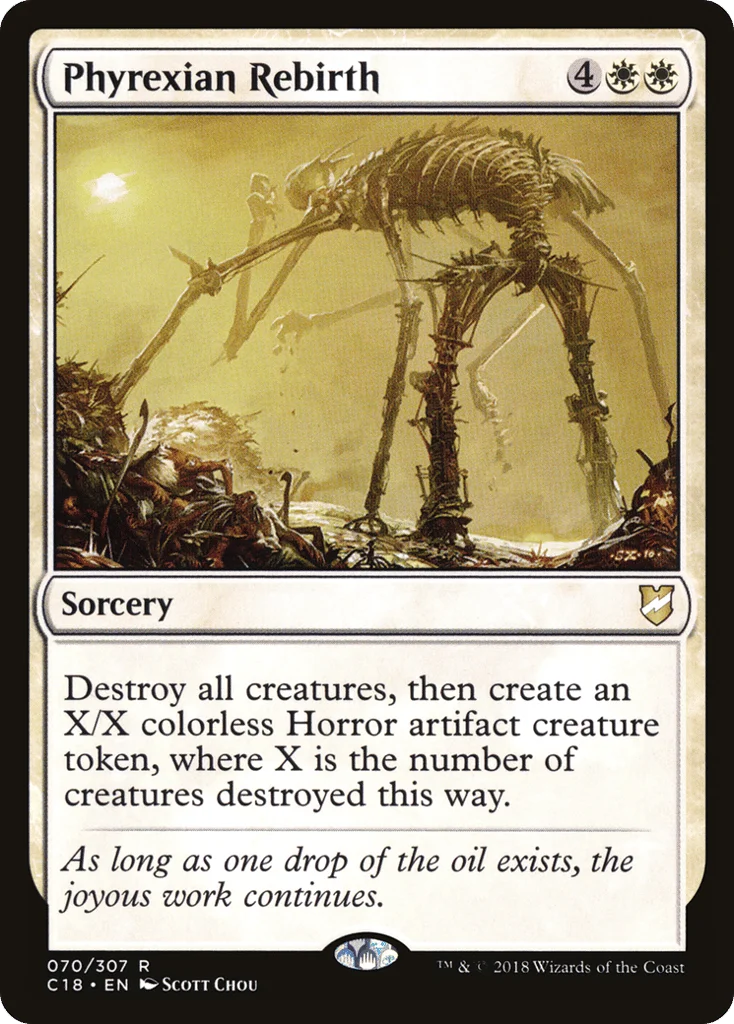Phyrexian Rebirth · Commander 2018