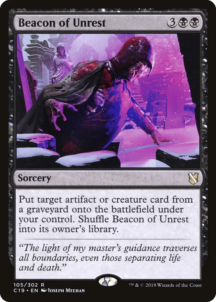 Beacon of Unrest · Commander 2019