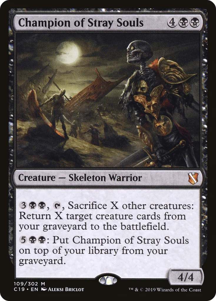 Champion of Stray Souls · Commander 2019